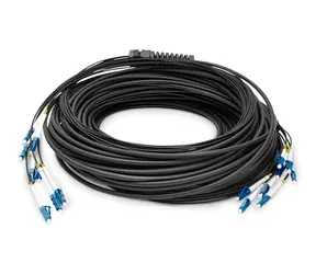 Digitus DK-2A338U050BK-BBB černý / Optický kabel / LC/UPC Duplex / Singlemode OS2 / 50 m