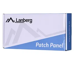 Lanberg PPF6-9012-S / Patch panel / 12 portů / Cat 6 STP / 10"