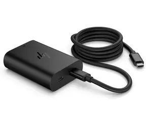 HP 65W GaN USB-C Laptop Charger / Napájecí adaptér / USB-C / 65 W / GaN / 2× USB-C