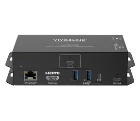 VivoLink USB-C hub s HDMI výstupem / Adaptér / HDMI 4K 60Hz / USB-C / Kov