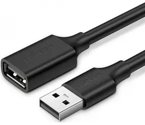 Ugreen USB-A - USB-A 0.5 m černá / Kabel / 0,48 Gbit/s