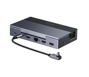UGREEN CM800 šedá / USB Hub / 6v1 / RJ45 Ethernet
