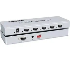 PremiumCord HDMI 2.1 splitter 1-4 porty / Rozbočovač / 8K/60Hz / 4K/120Hz / HDR