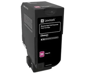 Lexmark korporátní tonerová kazeta fialová / Toner / 12 000 stran / pro CS725