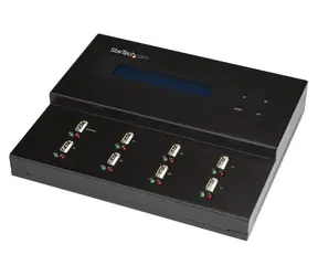 StarTech USB duplikátor a eraser disků černá / Duplikátor disku / LCD displej / USB 2.0