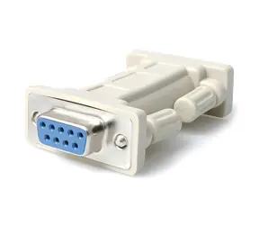 StarTech sériový null modem adaptér bílá / Adaptér / DB-9 - DB-9 / RS-232