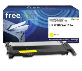 Freecolor W2072A žlutá / Toner / alternativa k HP 117A / Color Laser 150, MFP 178/179 / 700 stran