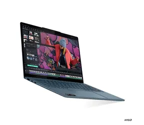 Lenovo Yoga Slim 7 14AKP10 modro-zelená / Notebook / 14" 2.8K OLED / AMD Ryzen AI 7 345 / 16GB / 512GB SSD / W11H