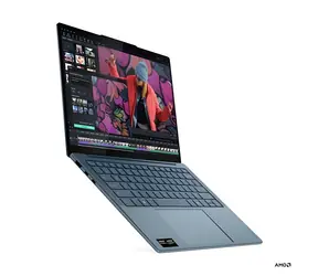 Lenovo Yoga Slim 7 14AKP10 modrozelená / Notebook / 14" 2.8K OLED / AMD Ryzen AI 7 345 / 16GB / 512GB SSD / bez OS