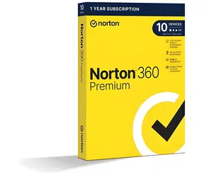 Norton 360 Premium / Antivirový software / 10 zařízení / 75 GB úložiště / 1 rok / CZ