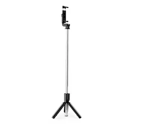 XO SS09 černá / Selfie tyč se stativem / Bluetooth / 64 cm