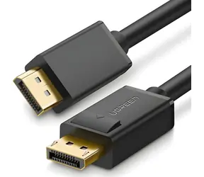 Ugreen UGR412BLK černá / Kabel / DisplayPort - DisplayPort / 4K 60Hz / 1 m