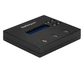StarTech USB Flash Duplikátor modrá / Duplikátor disku / LCD displej / USB 2.0 / Napájecí adaptér