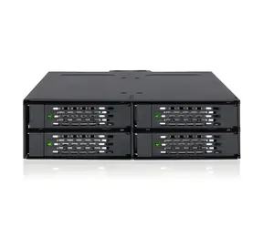 Icy Dock MB607SP-B černá / Backplane pro 4x 2,5" HDD/SSD / SATA III / Hot-Swap / 1x 5,25"