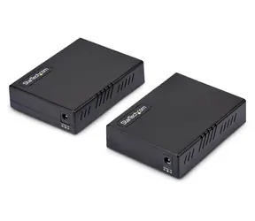 StarTech VDSL2 Ethernet extender černá / Síťový extender / 4x RJ-45 / IEEE 802.3 / napájecí adaptér