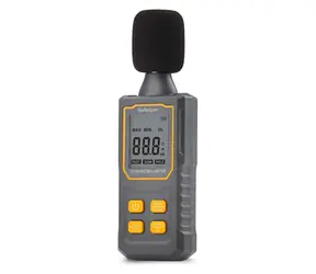 StarTech Měřič hladiny hluku šedý / Měřič hluku / LCD displej / 3x AAA baterie / 190 g