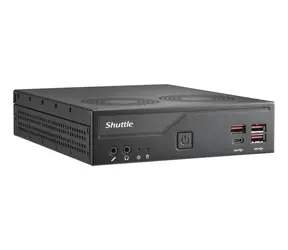 Shuttle XPC slim DB860 černá / Barebone / LGA1851 / Intel B860 / 2x SO-DIMM DDR5 / M.2 NVMe + SATA / 2x LAN