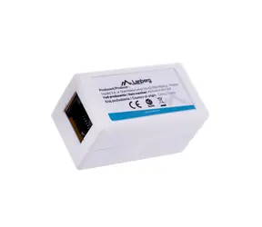 Lanberg RJ45-RJ45 bílá / Spojka síťového kabelu / Cat5e / UTP nestíněná