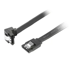 Lanberg SATA III datový kabel černá / SATA kabel / SATA (M) - SATA (M) / 0,5 m / 6 Gbit/s