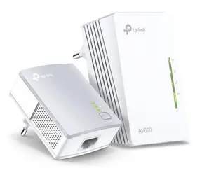 TP-Link TL-WPA4221 KIT bílá / Powerline Kit / 600 Mb/s / Wi-Fi 4 / 3x LAN