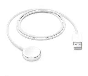 Apple magnetický nabíjecí kabel pro Apple Watch (1 m) bílá / Nabíjecí kabel / USB-A (M)