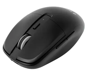 Gembird MUSW2-6B-01 černá / Bezdrátová myš / Dual-mode / 1600 DPI / 6 tlačítek
