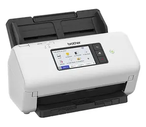Brother ADS-4700W bílá / Duplexní skener dokumentů / A4 / 600×600 dpi / 40 str/min / ADF 80 listů / Wi-Fi / USB 3.0