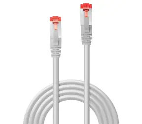 Lindy Cat6 S/FTP šedá / Patch kabel / RJ45-RJ45 / 2 m / 250 MHz