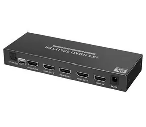 PremiumCord HDMI 2.1 splitter 1-4 porty / Rozbočovač / 8K 60Hz / 4K 120Hz / HDR+ / downscaler