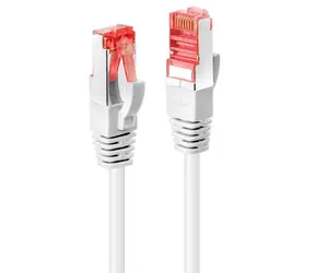 Lindy Cat6 S/FTP bílá / Patch kabel / RJ-45 / 0,5 m / 250 MHz