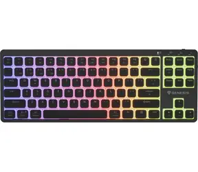 Genesis Thor 430 TKL Outemu Silent Low-profile černá / Herní bezdrátová klávesnice / Mechanická / Podsvícená