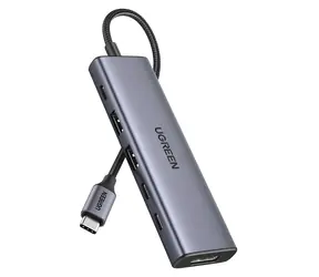 Ugreen CM511 / USB hub / 5v1 / 3x USB-C / 2x USB-A 3.2 Gen2
