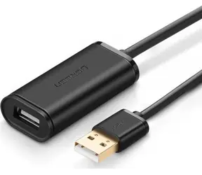 Ugreen Kabel USB-A - USB-A černá / Kabel / 5 m