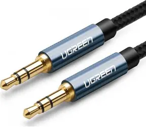 Ugreen Audio kabel Jack 3.5 mm modrá / Audio kabel / Jack 3.5 mm - Jack 3.5 mm / 1 m