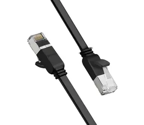 Ugreen NW101 černá / Patch kabel / Cat.6 UTP / plochý / RJ-45 / 1 m