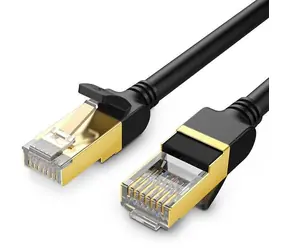 Ugreen NW107 černá / Síťový kabel / Cat.7 STP / RJ45 / 5 m