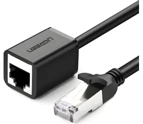 Ugreen Síťový kabel RJ45 (M) - RJ45 (M) 0,5 m černá / Síťový kabel / Cat.6 FTP