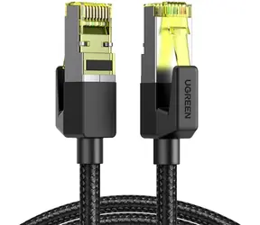 Ugreen NW150 černá / Síťový kabel / Cat.7 F/FTP / RJ-45 / 3 m