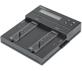 StarTech M.2 SATA/NVMe Duplicator / Duplikátor disku / LCD displej / SATA rozhraní / Napájecí adaptér
