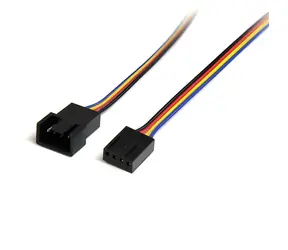 StarTech napájecí kabel pro ventilátor (Molex 4-pin) / Prodlužovací kabel / 30,5 cm