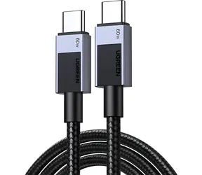 Ugreen Kabel USB-C - USB-C 0,5 m černo-šedá / Kabel / USB-C - USB-C