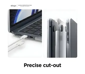 Elago Ultra Slim Case tmavě šedá / Kryt pro MacBook Air 15" M2/M3/M4