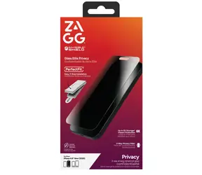ZAGG Glass Elite Privacy / Ochranné sklo / Privacy filtr / Apple iPhone Air
