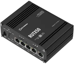 Teltonika RUTX50 / Router / 5G / LTE / Wi-Fi / Dual SIM & eSIM