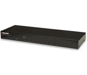 Intellinet KVM přepínač 8/1 černá / KVM switch / USB / PS/2 / 8 portů / 19"