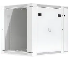 Ubiquiti UniFi Wall SW Glass / Nástěnný rozvaděč / 12U / skleněné dveře / aktivní chlazení / dvoudílný