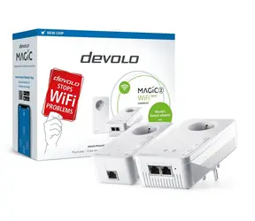 Devolo Magic 2 WiFi next / Startovací sada / Powerline / Wi-Fi / 2400 Mbps / 2x Gigabit LAN