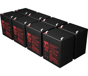 T6 Power RBC43/RBC152 / Baterie pro UPS / 8x 12V 5Ah / pro APC Smart-UPS