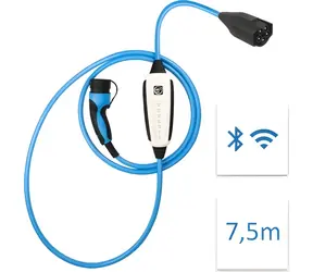 NRGkick Pure 32A 7,5m / Mobilní wallbox / 22kW / Typ 2 / WLAN, Bluetooth / IP67