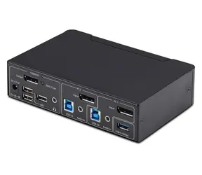 StarTech 2-portový DisplayPort / KVM přepínač / 4K 60Hz / USB 3.0 / EDID Management